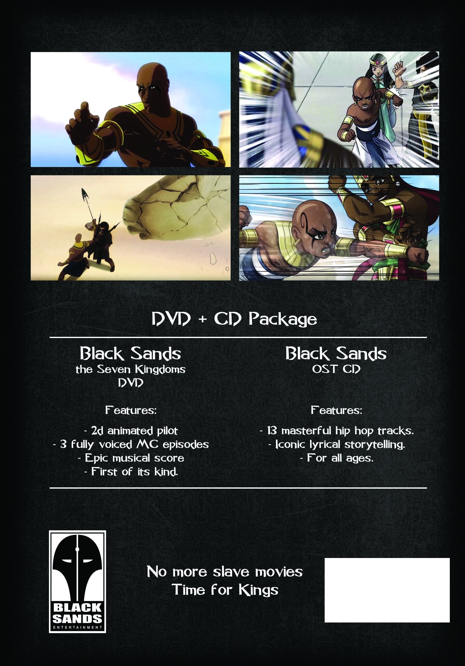 Black Sands Animation DVD